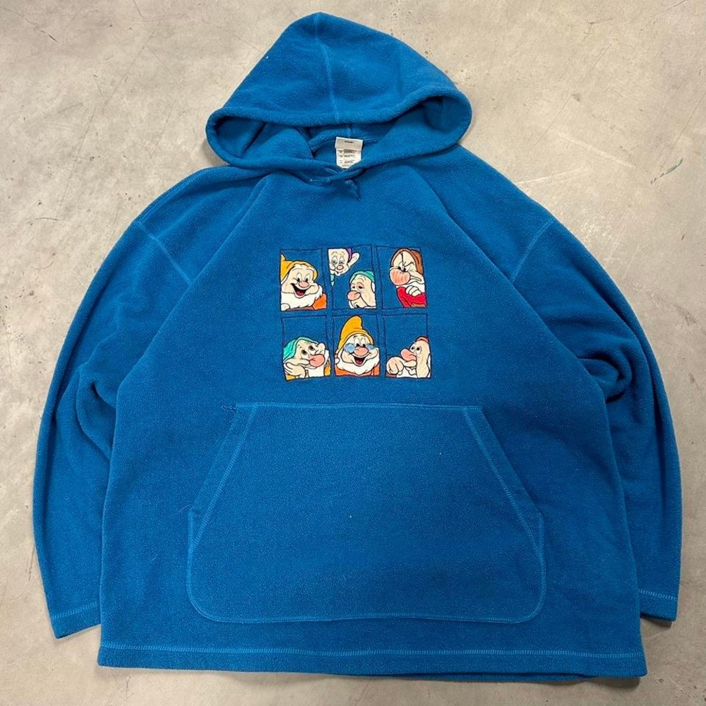 Vintage Disney Snow White Dwarfs Hoodie‎